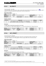 Preview for 77 page of Parker Hauser COMPAX-M Series Interface Manual