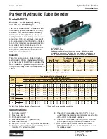 Предварительный просмотр 3 страницы Parker HB632 Manual