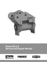 Preview for 1 page of Parker Helac PowerTilt PT-4.5 Service And Repair Manual