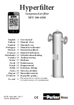 Preview for 1 page of Parker Hiross Hyperfilter NFF520 User Manual