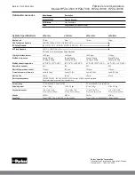 Preview for 10 page of Parker HPZA-18000 Technical Information