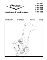 Parker Hurricane Plus Operation Service Parts Care preview