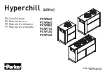 Parker Hyperchill PCW040 User Manual preview