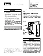 Parker isysNet E104P A Series Installation & Service Instructions Manual preview