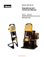 Предварительный просмотр 1 страницы Parker Karrykrimp 82C-061L Operation And Technical Manual