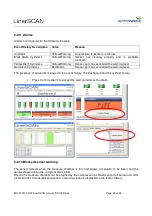 Preview for 56 page of Parker Kittiwake LinerSCAN Instruction Manual