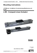 Preview for 1 page of Parker LCB Series Mounting Instructions