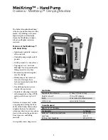 Предварительный просмотр 4 страницы Parker MiniKrimp 94C-001-PFD Technical Manual