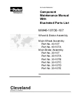 Предварительный просмотр 5 страницы Parker MM30-107 Maintenance Manual