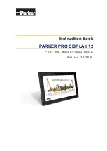 Parker MSG17-4022-IB/UK Instruction Book preview