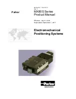 Preview for 1 page of Parker MX80S Series Product Manual