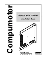 Parker OEM6250 Installation Manual предпросмотр