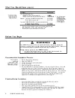 Предварительный просмотр 8 страницы Parker OEM6250 Installation Manual