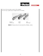 Preview for 12 page of Parker ORIGA 2000 Series Assembly Instructions Manual