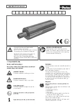 Preview for 1 page of Parker P1V-S Installation Leaflet