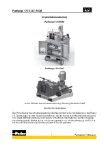 Parker Parflange 170 WCM Manual preview