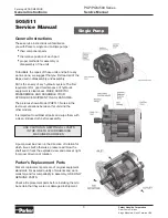 Предварительный просмотр 3 страницы Parker PGM 511 Service Manual