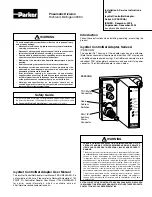 Parker PSSCCNA Installation & Service Instructions Manual preview