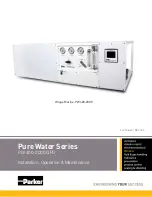 Parker Pure Water Series Installation Operation & Maintenance preview