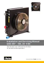 Preview for 1 page of Parker QDC 007 Installation And Servicing Manual