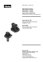 Предварительный просмотр 1 страницы Parker R4V Series Translation Of Original Operating Instructions