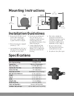 Предварительный просмотр 2 страницы Parker Racor CCV1500-04 Instruction Manual