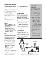 Предварительный просмотр 2 страницы Parker Racor GreenMAX 4400 Series Installation And Service Instructions