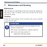 Preview for 64 page of Parker SCMA-VADC-710 Operation Manual