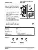 Предварительный просмотр 3 страницы Parker Series ED104 Installation Manual