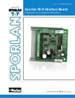 Parker Sporlan IB-G Installation And Operation Instructions For предпросмотр