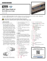 Parker Sporlan S3C Quick Reference Manual preview