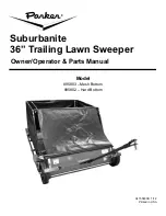 Preview for 1 page of Parker Suburbanite 895802 Owner/Operator & Parts Manual