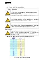 Предварительный просмотр 93 страницы Parker TM Series Technical Manual