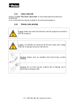 Предварительный просмотр 107 страницы Parker TM Series Technical Manual