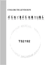 Предварительный просмотр 1 страницы Parker TS2192 Service Manual