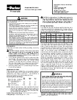 Preview for 25 page of Parker V402EP Assembly