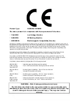 Предварительный просмотр 5 страницы Parker ViX250CM User Manual