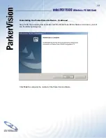 Предварительный просмотр 33 страницы ParkerVision miniPCI1500 User Manual