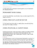 Preview for 43 page of Parking Facilities PF6000 Installation, Operation & Maintenance Manual