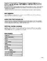 Предварительный просмотр 3 страницы Parkinson Cowan 4000-2 User Manual