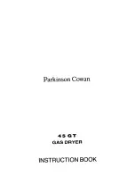 Parkinson Cowan 45 GT Instruction Book preview