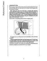 Предварительный просмотр 8 страницы Parkinson Cowan 45 GT Instruction Book