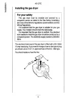 Предварительный просмотр 4 страницы Parkinson Cowan 45 GTE Owner'S Handbook Manual