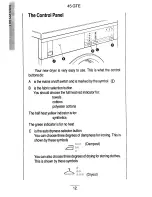 Предварительный просмотр 12 страницы Parkinson Cowan 45 GTE Owner'S Handbook Manual