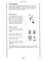 Preview for 10 page of Parkinson Cowan 500 GLX Owner'S Handbook Manual