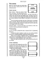 Preview for 13 page of Parkinson Cowan 500 GLX Owner'S Handbook Manual