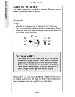 Предварительный просмотр 4 страницы Parkinson Cowan 550 GLX 2 Owner'S Handbook Manual