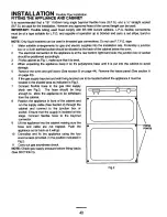 Предварительный просмотр 40 страницы Parkinson Cowan Alto 90Ga Owners Handbook And Installation Instructions