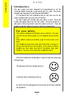 Preview for 2 page of Parkinson Cowan CALOR SIG 305 Operating And Installation Instructions