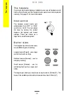 Preview for 10 page of Parkinson Cowan CALOR SIG 305 Operating And Installation Instructions